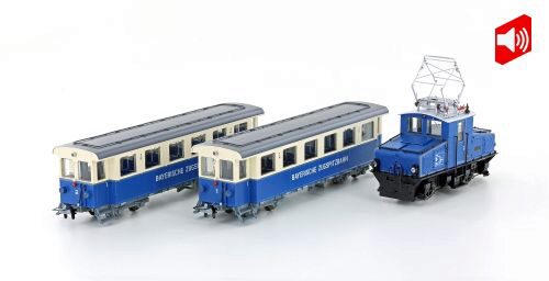 Hobbytrain H43104S Zugspitzbahn Tal-Lok, 2 Personenwagen, Ep.V, H0,S
